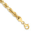 10k 6.5mm Diamond-cut Rope Chain
