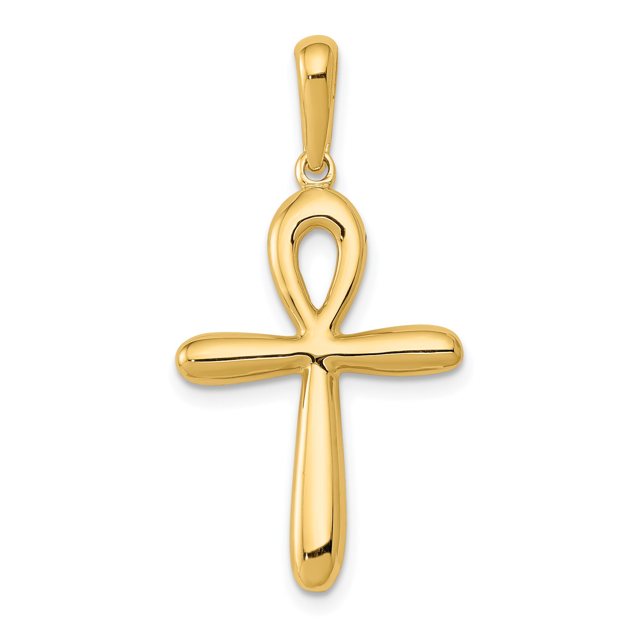 10k Ankh Cross Pendant Main image