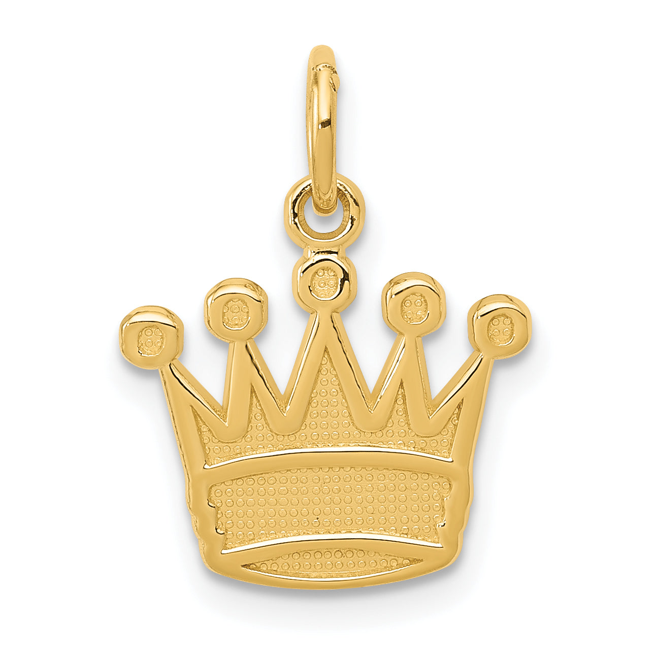 10k Kings Crown Charm Main image