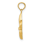 10k Fleur De Lis Pendant