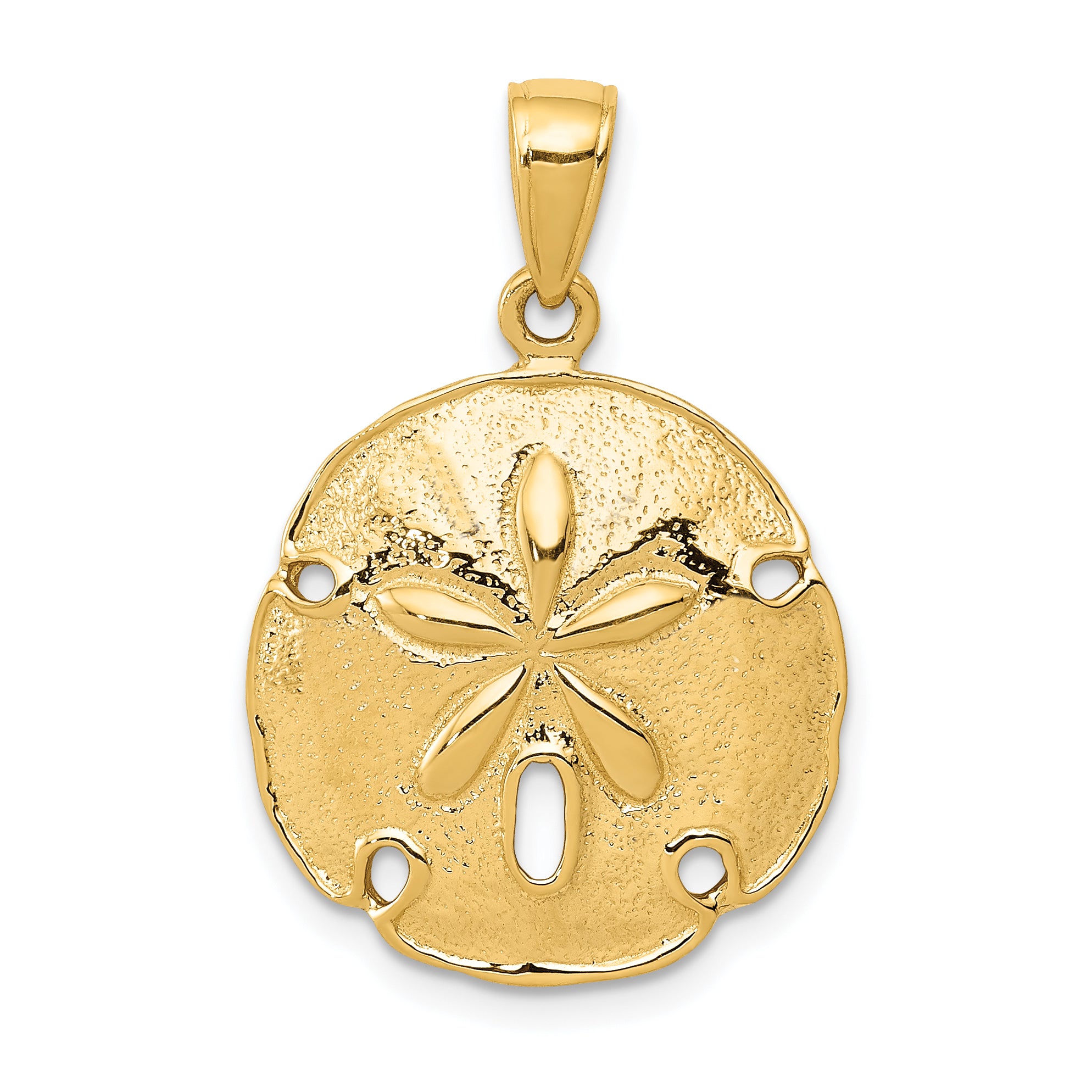 10k Sand Dollar Pendant Main image