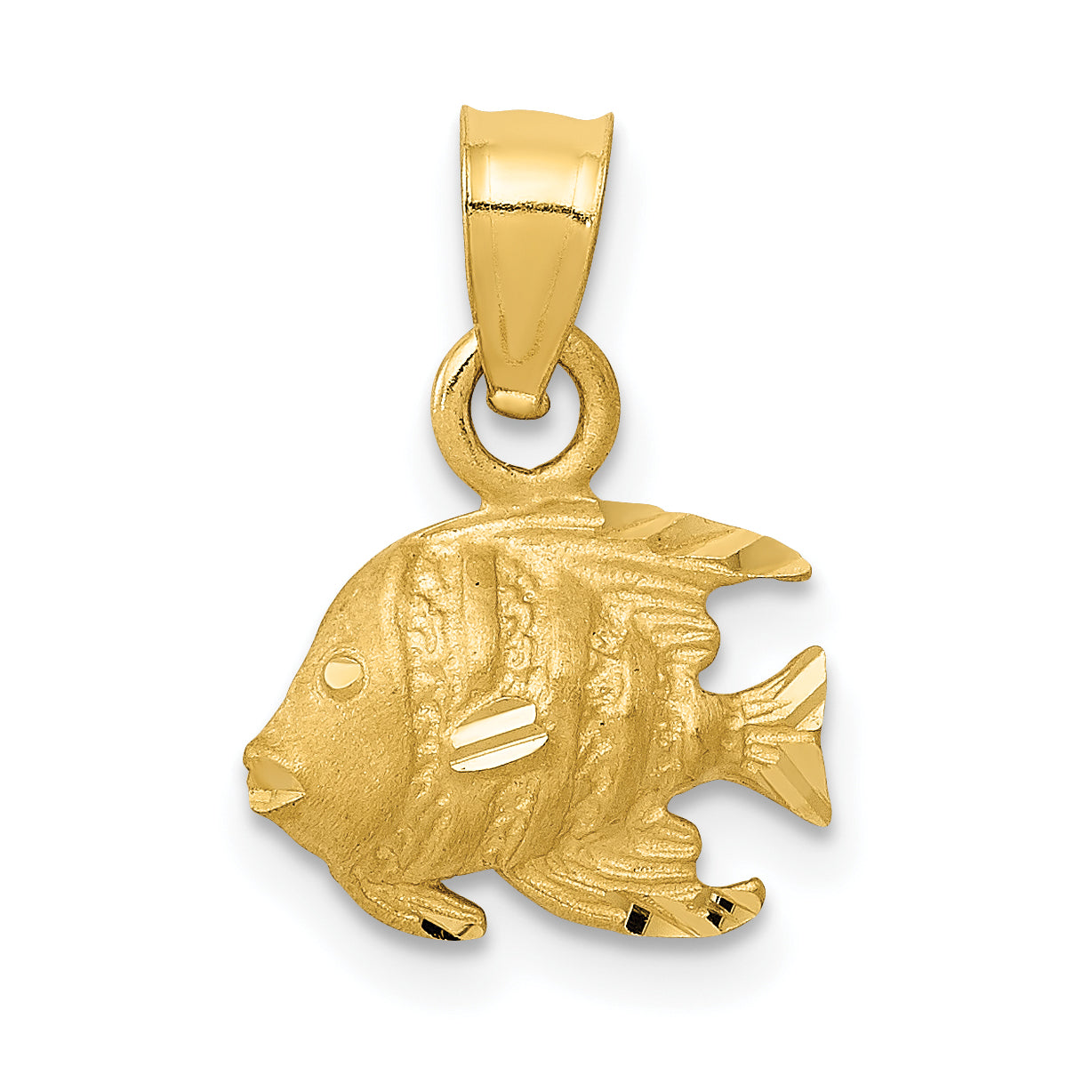 10K Fish Pendant Main image