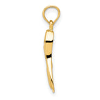 10K  3D Scuba Flipper Pendant