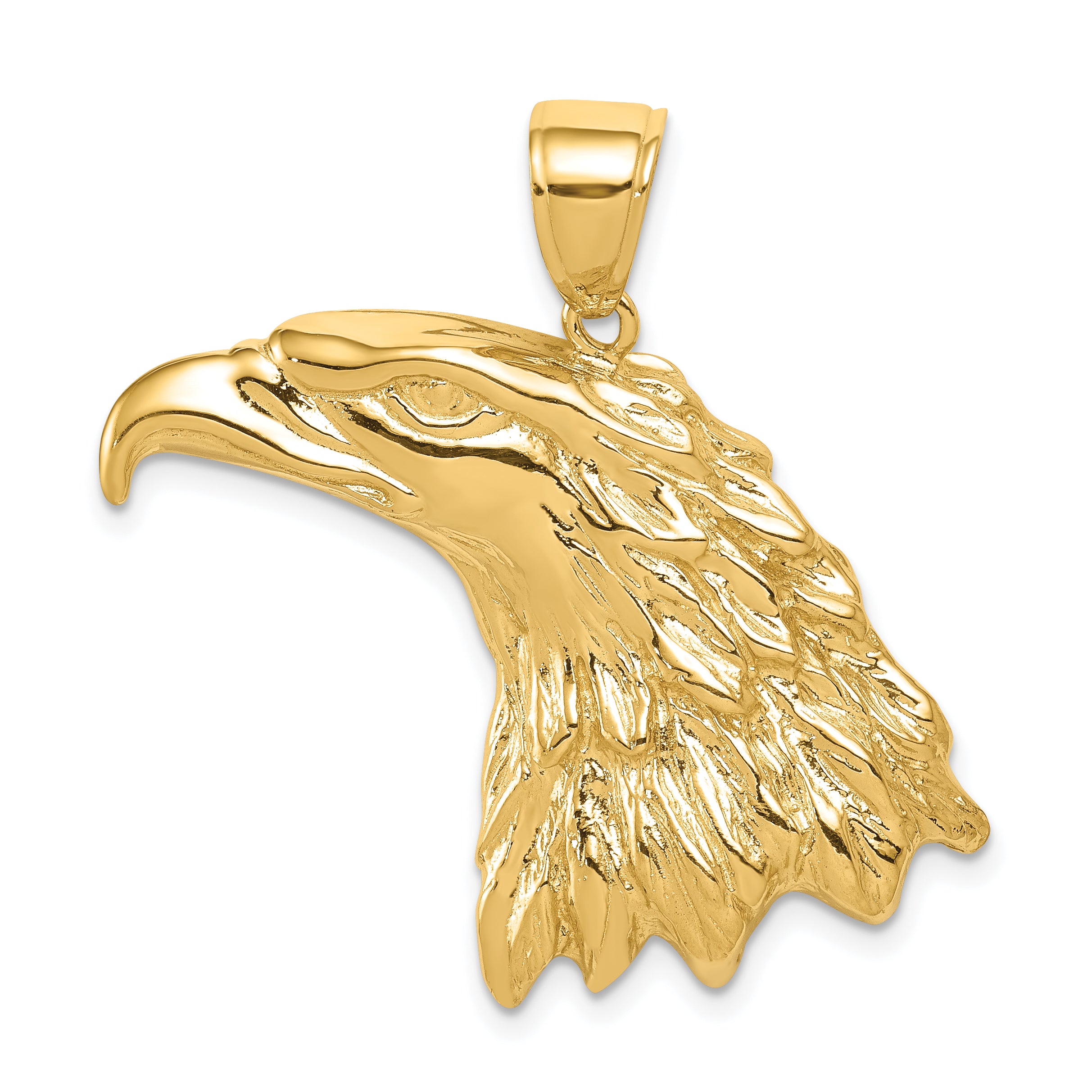 10K Eagle Head Pendant Main image