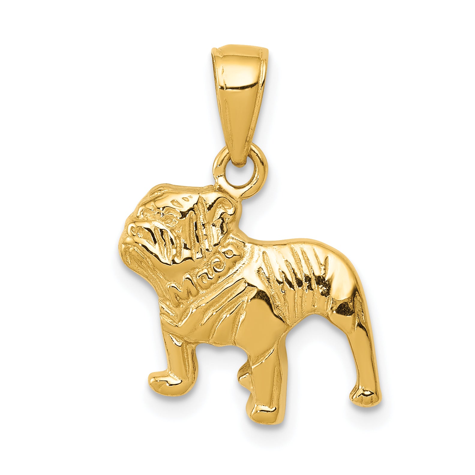 10k Bulldog Pendant Main image