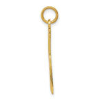 10k Scissors Charm