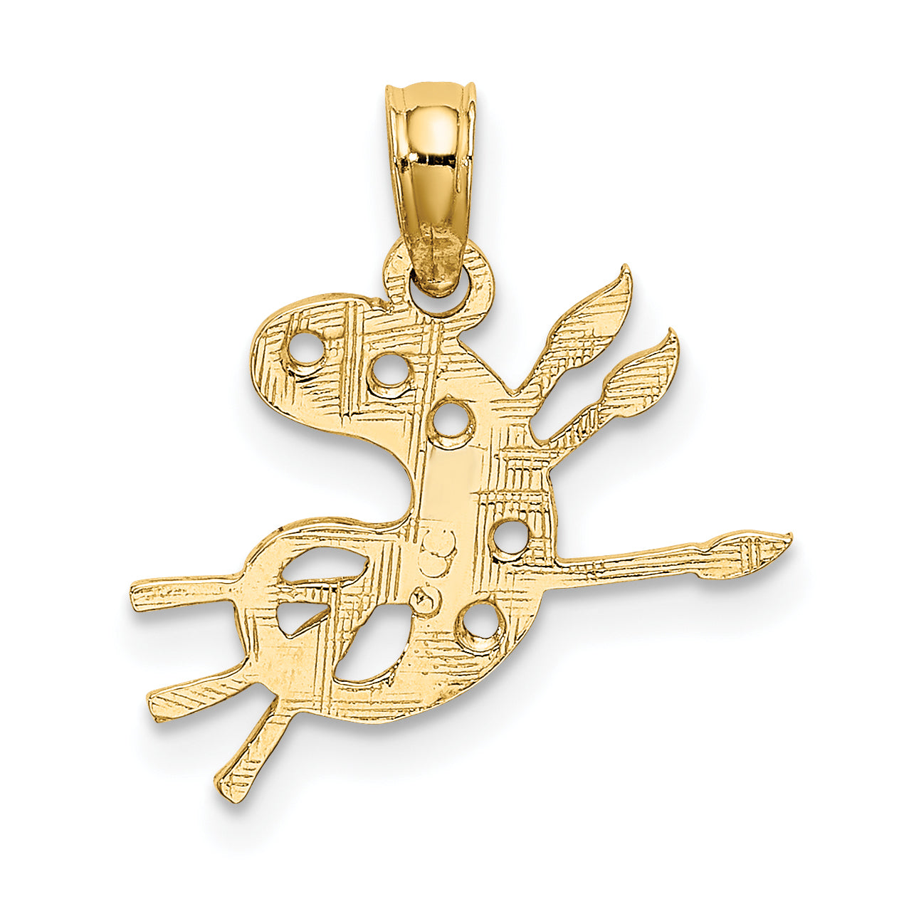 10k Paint Pallet Charm