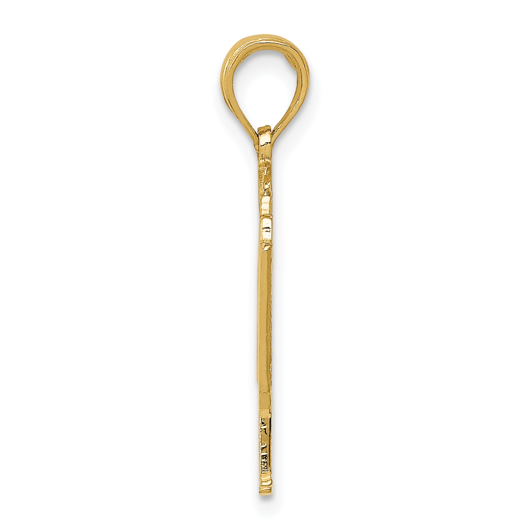 10k Piano Pendant Secondary image