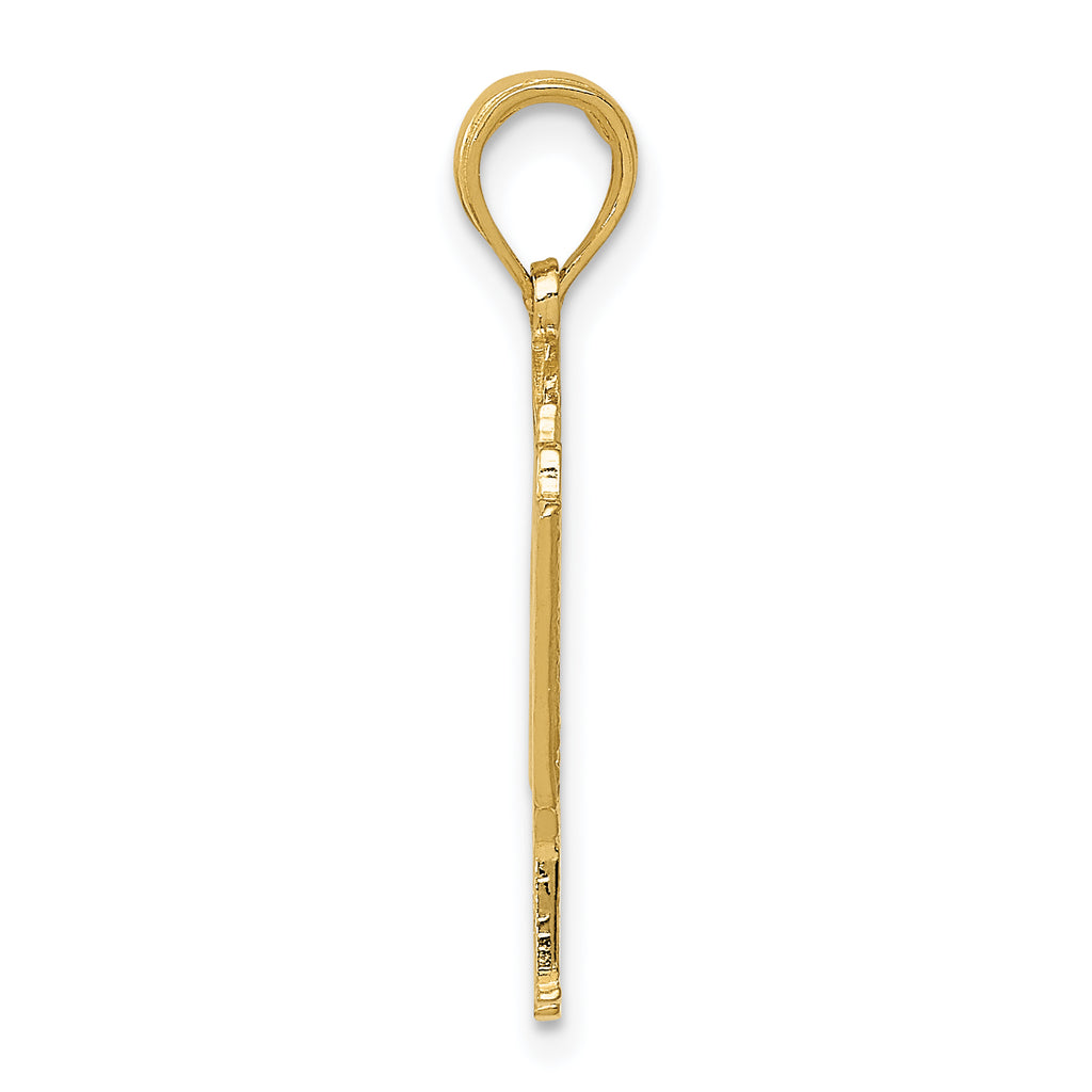 10k Piano Pendant
