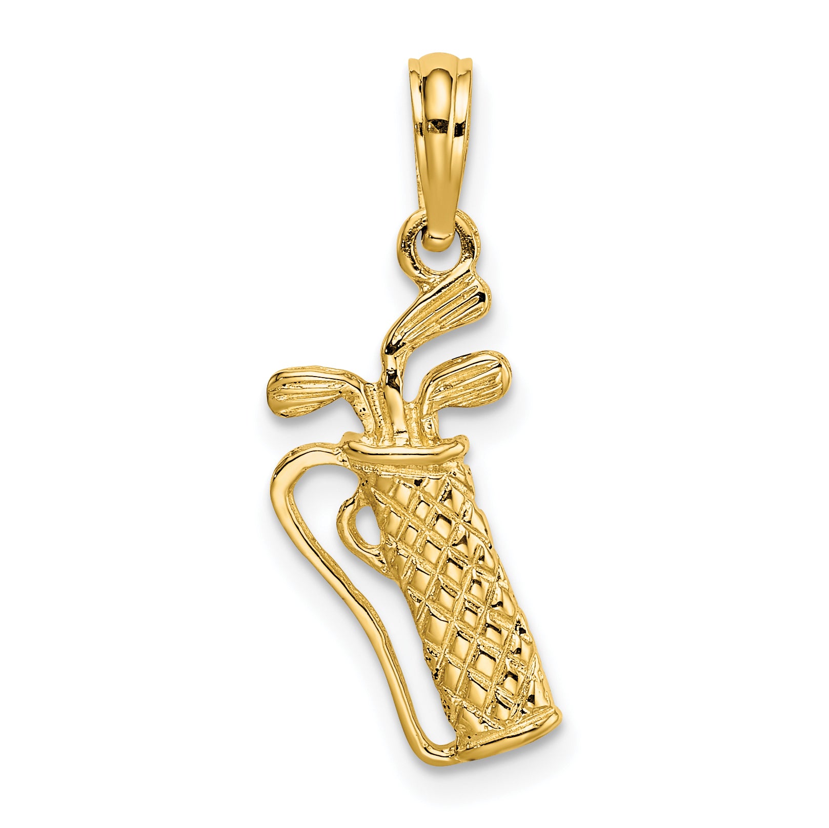 10k Golf Bag w/ Clubs Charm Main image