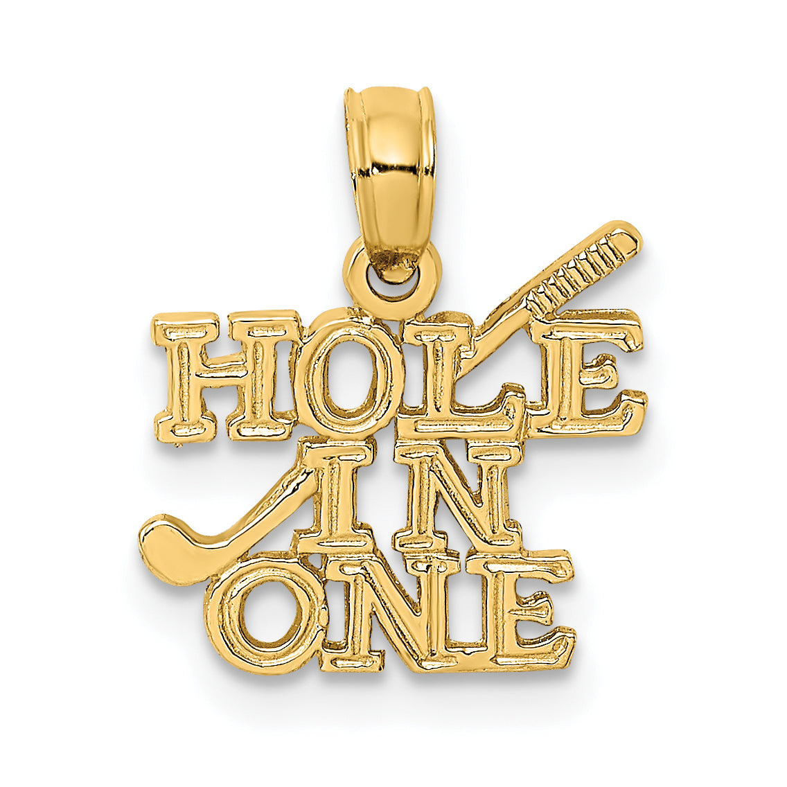 10K HOLE IN ONE with Golf Club Charm Main image