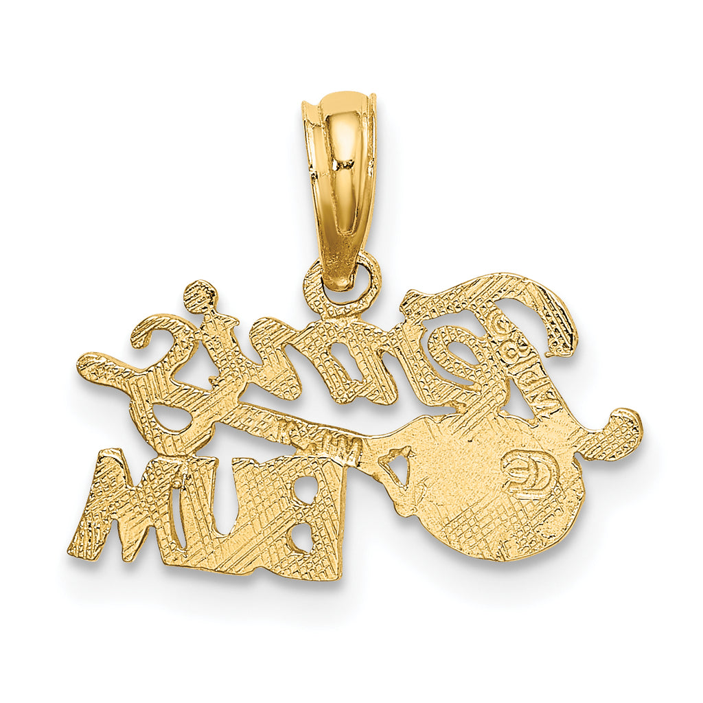 10K TENNIS BUM with Racquet Charm