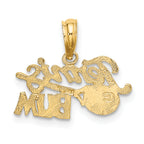 10K TENNIS BUM with Racquet Charm