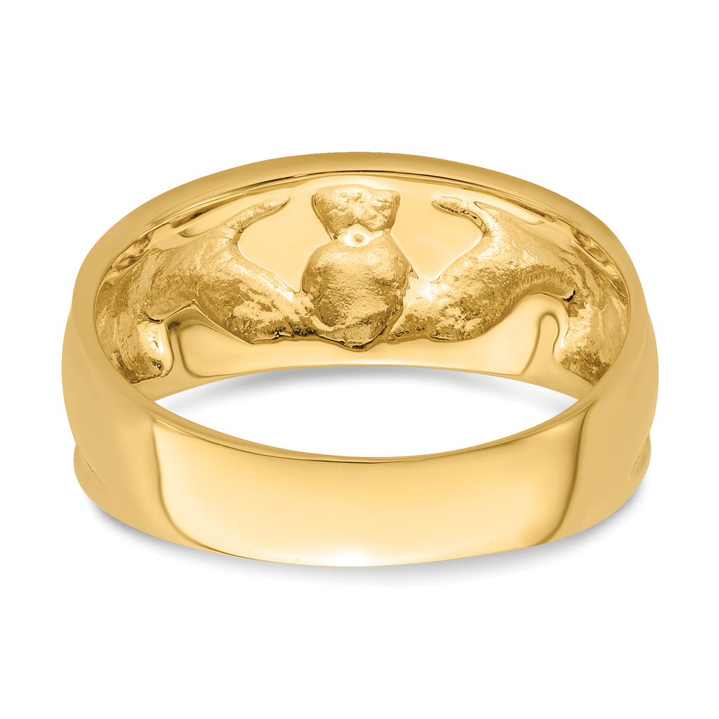 10k Ladies Claddagh Ring