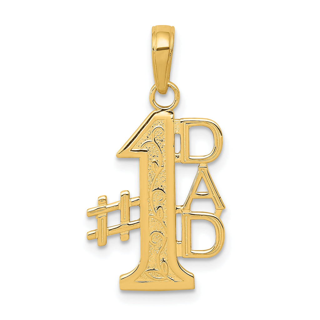 10K #1 DAD Charm