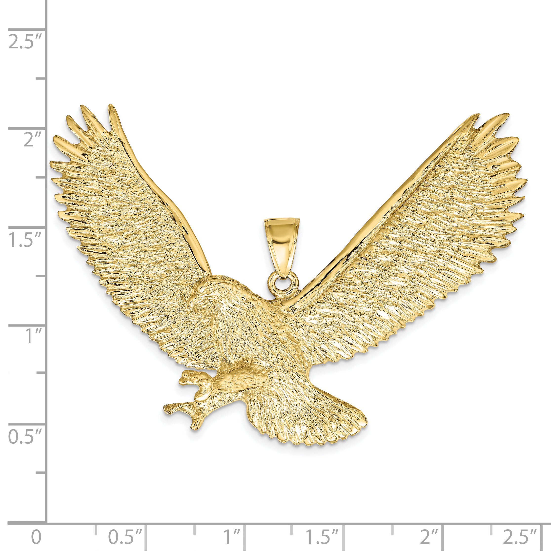 10k Eagle Pendant