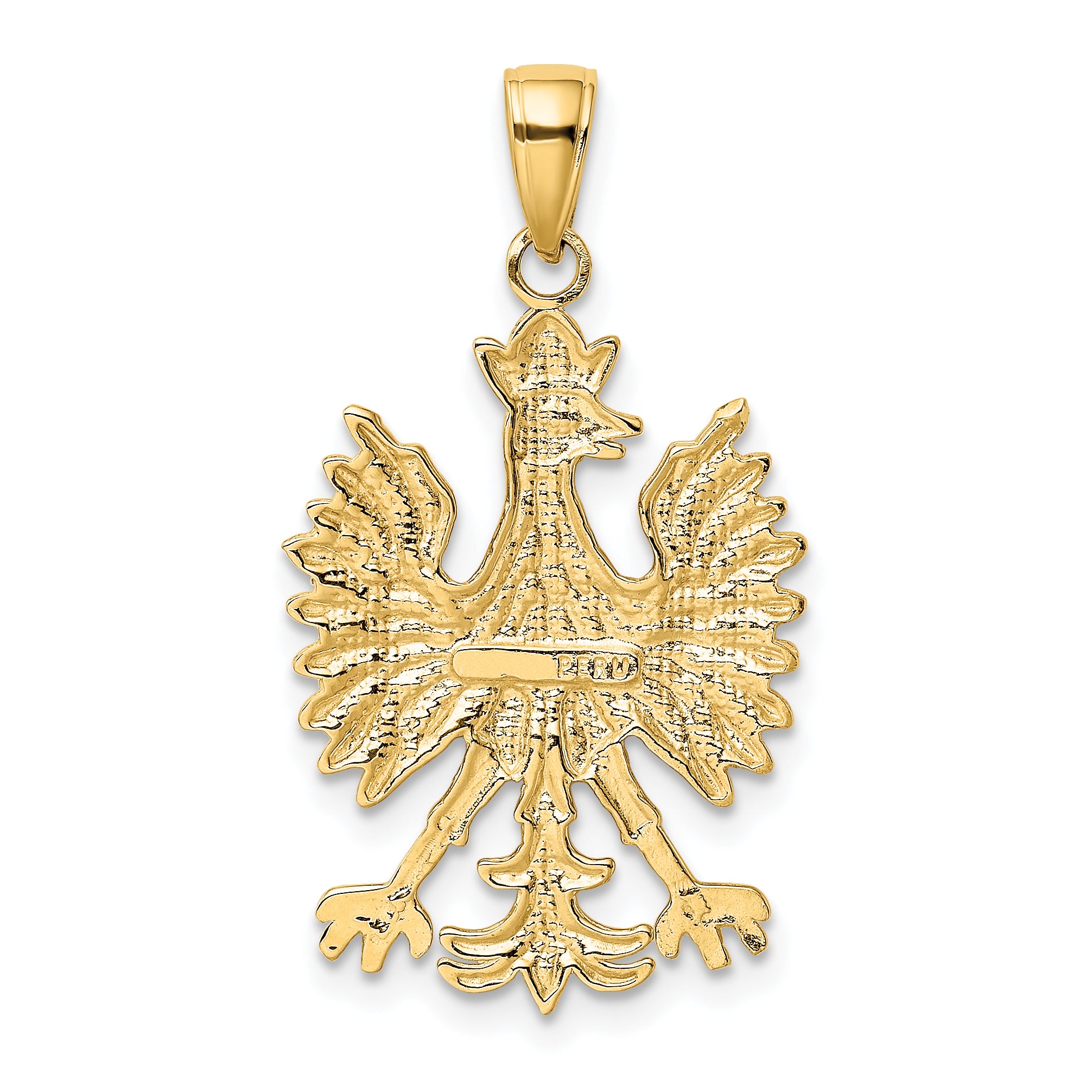 10K Phoenix Mythological Bird Charm