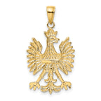 10K Phoenix Mythological Bird Charm