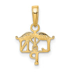 10K LPN Symbol Pendant