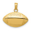10k Football Pendant