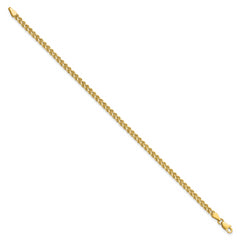 10K 3.0mm Wide Diamond-Cut Double Rope Bracelet