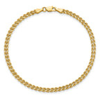 10K 3.0mm Wide Diamond-Cut Double Rope Bracelet