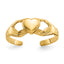10k Polished Claddagh Ring