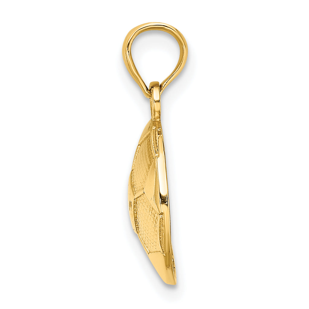 10K None Soccer Ball Charm - view 2