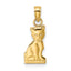10k Mini Sitting Kitten Charm