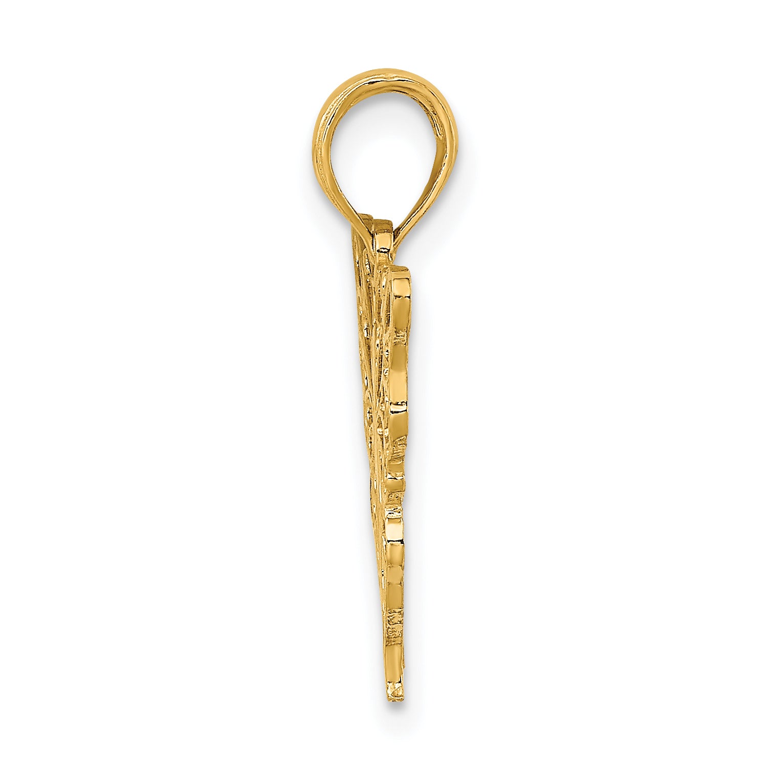 10K Butterfly Charm Secondary image