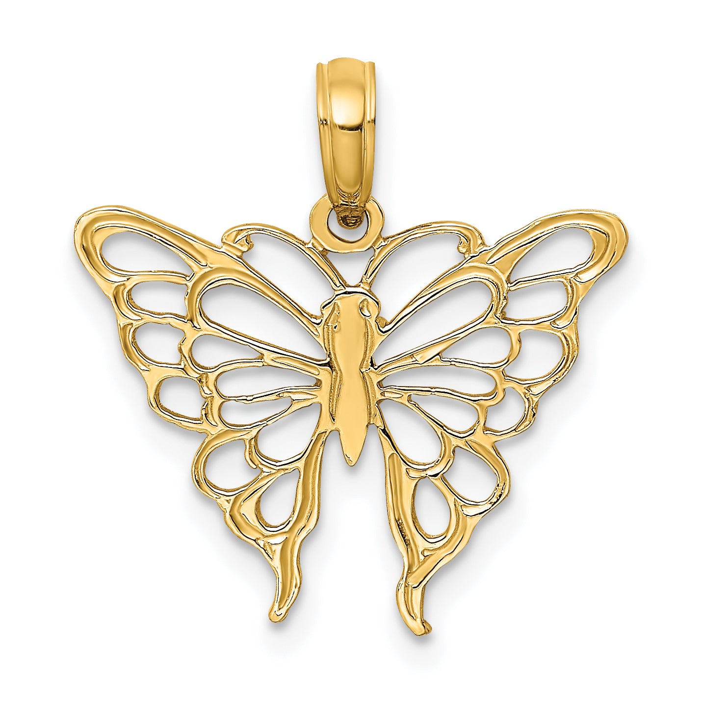 10K Butterfly Charm Main image