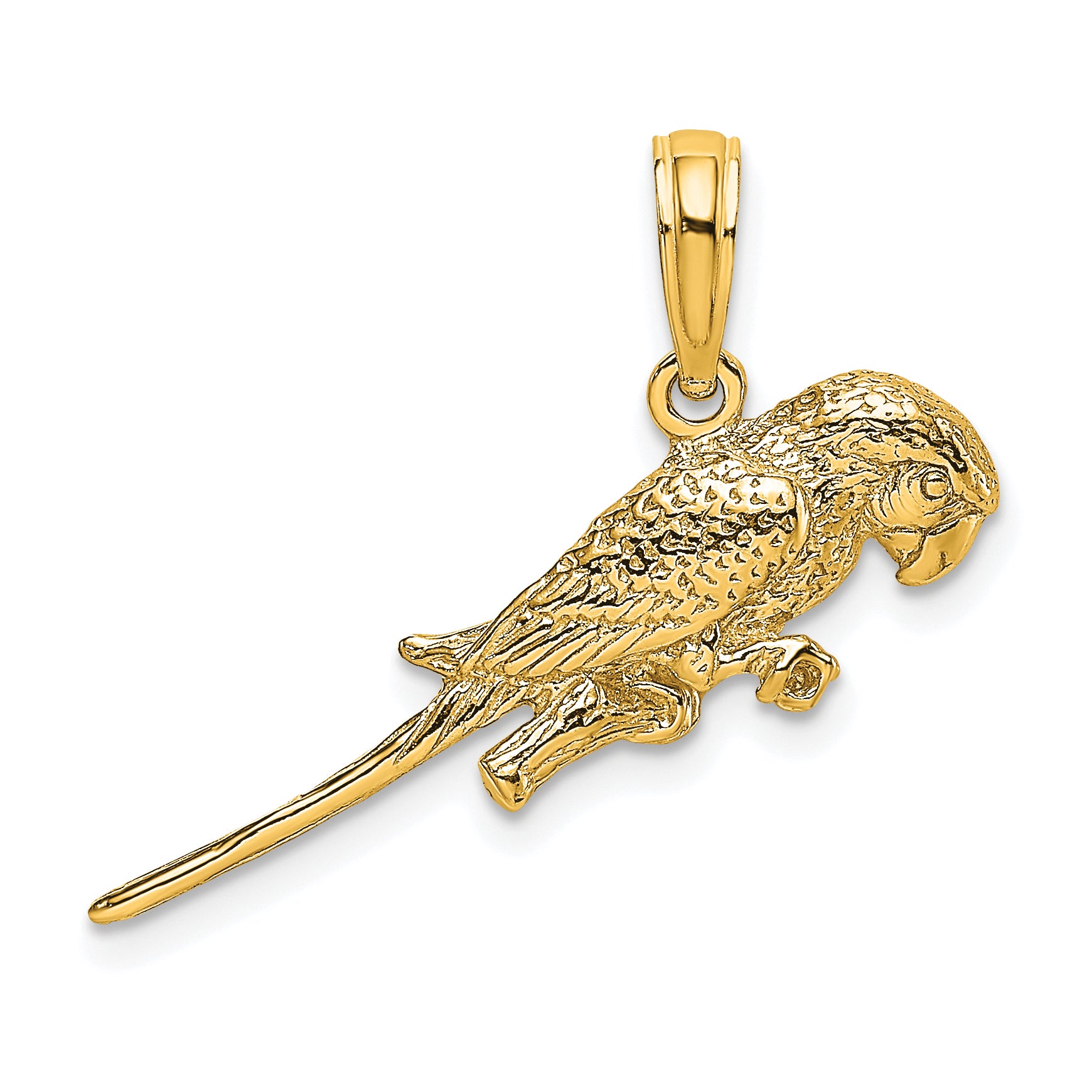 10K 3-D Parrot Charm Main image
