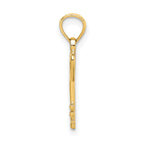 10k Key w/ Heart Charm