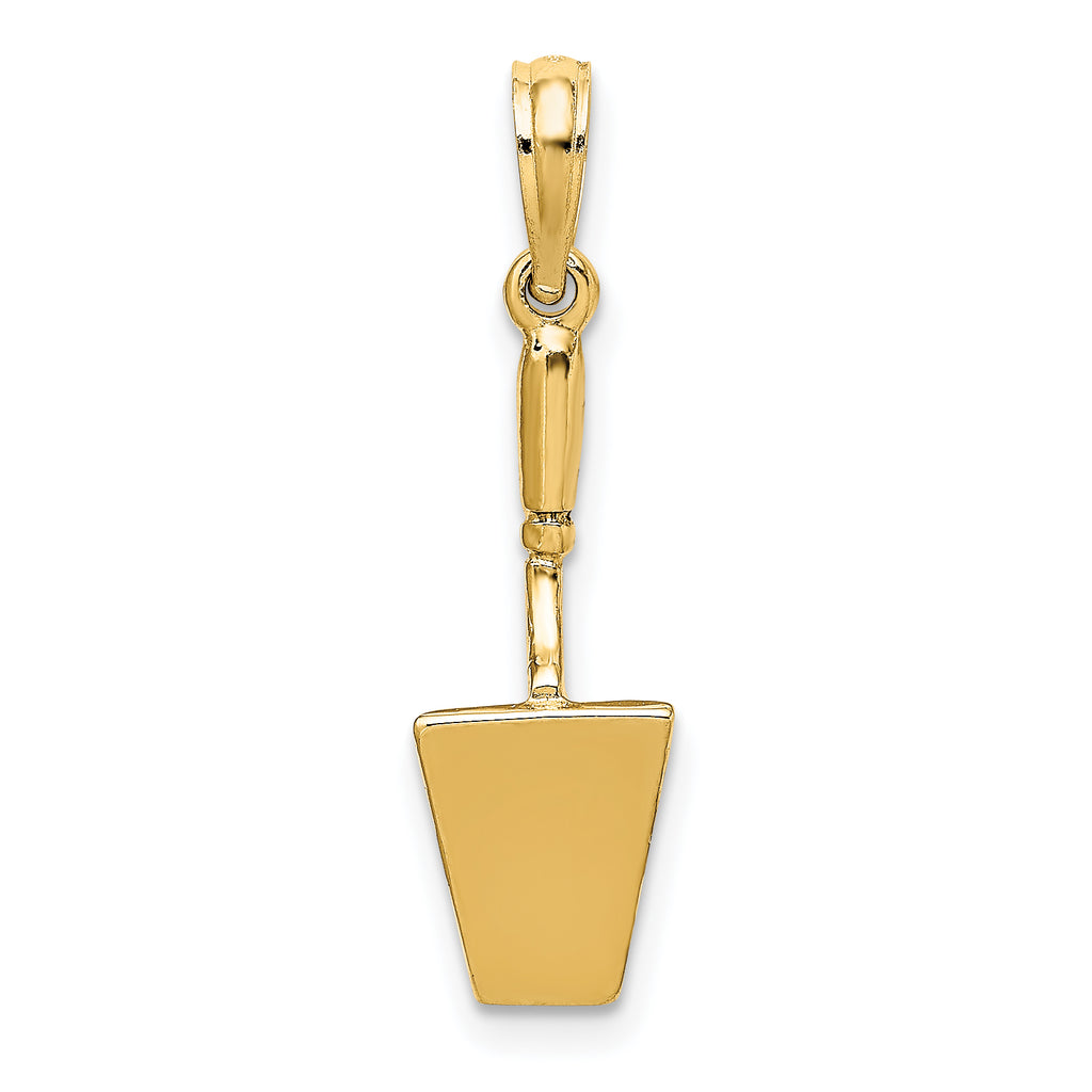 10K 3-D Concrete  Tool Spatula Charm