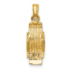 10K 3-D Lounge Beach Chair Charm
