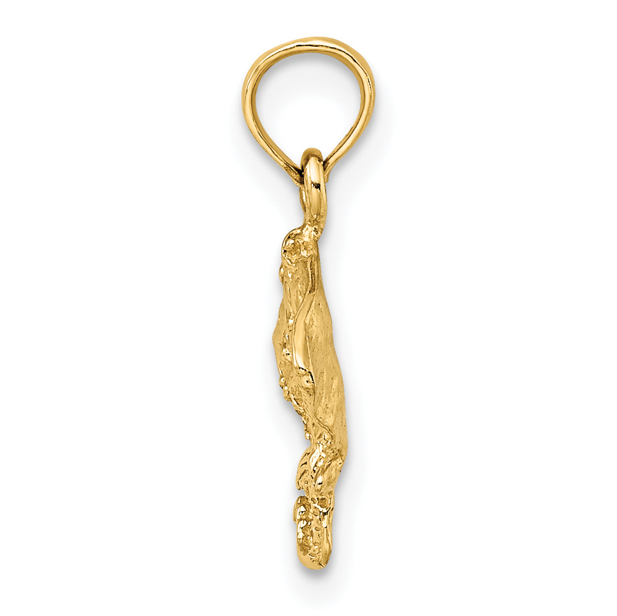 10K Stingray Charm Secondary image