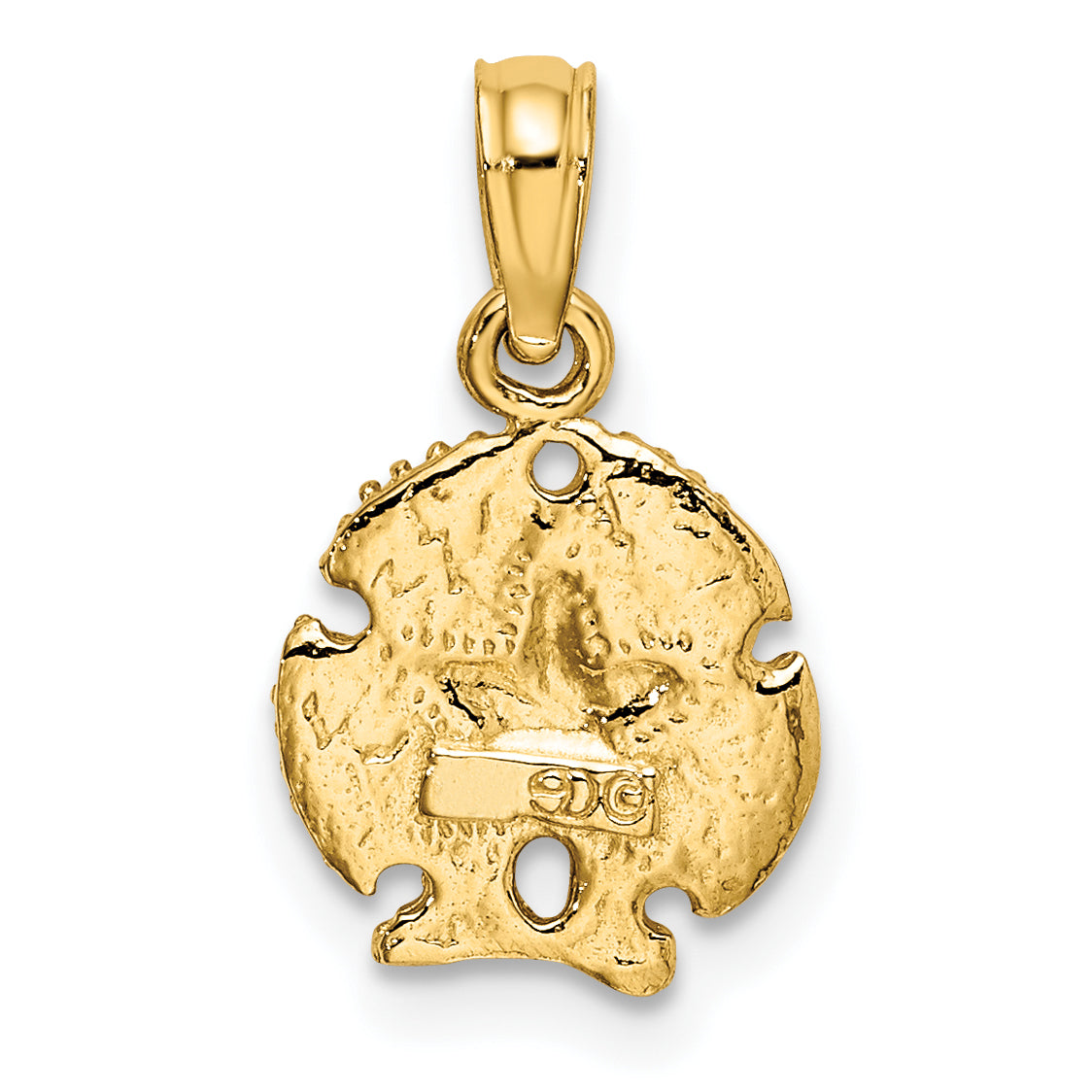 10K Sand Dollar W/Star
