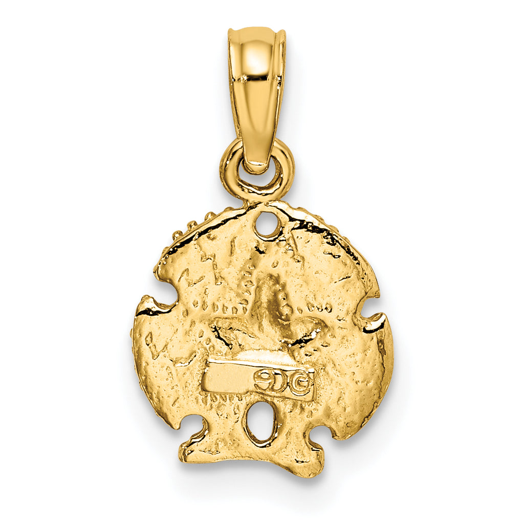 10K Sand Dollar W/Star