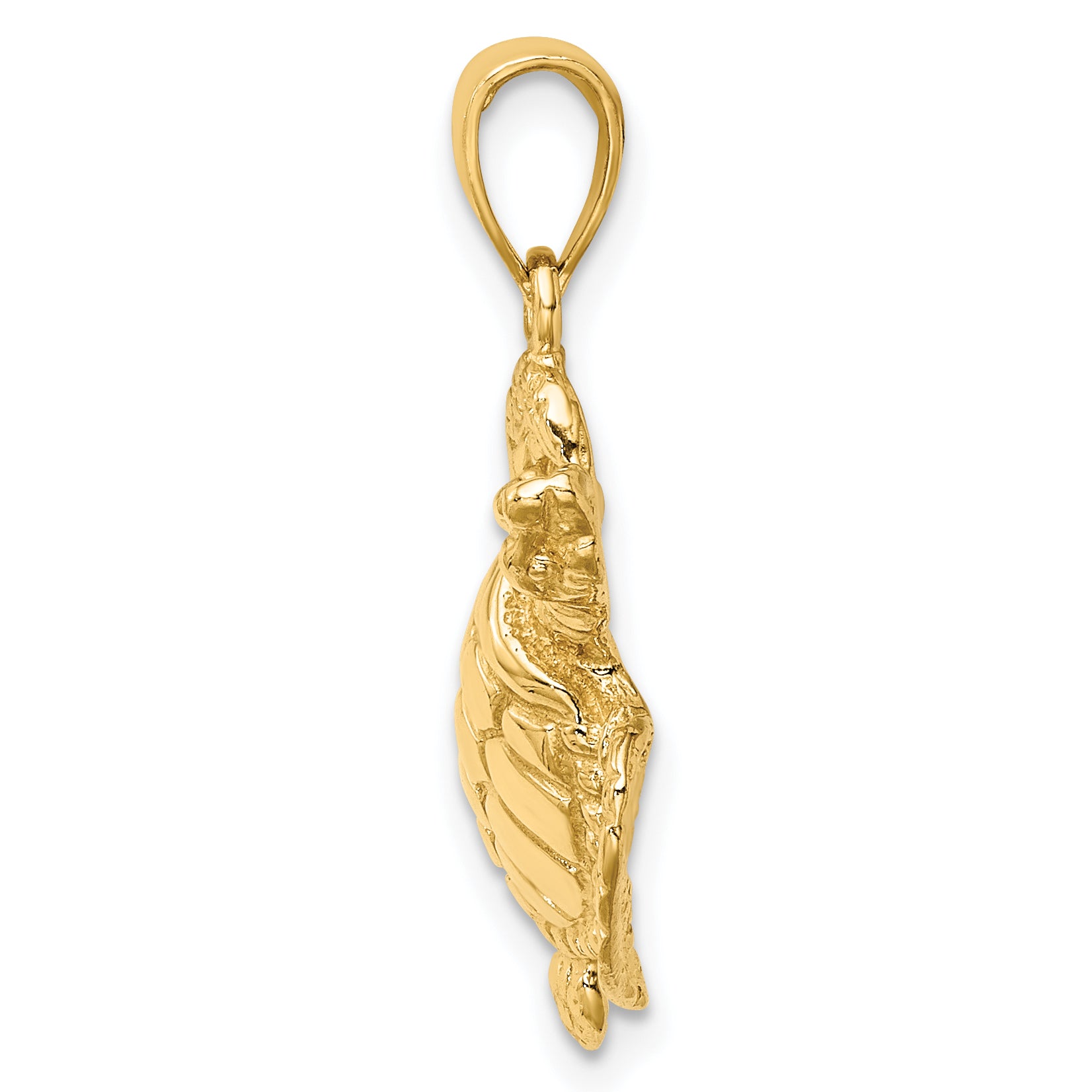 10K Turtle Pendant Secondary image