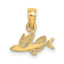 10K Mini Flying Fish Charm