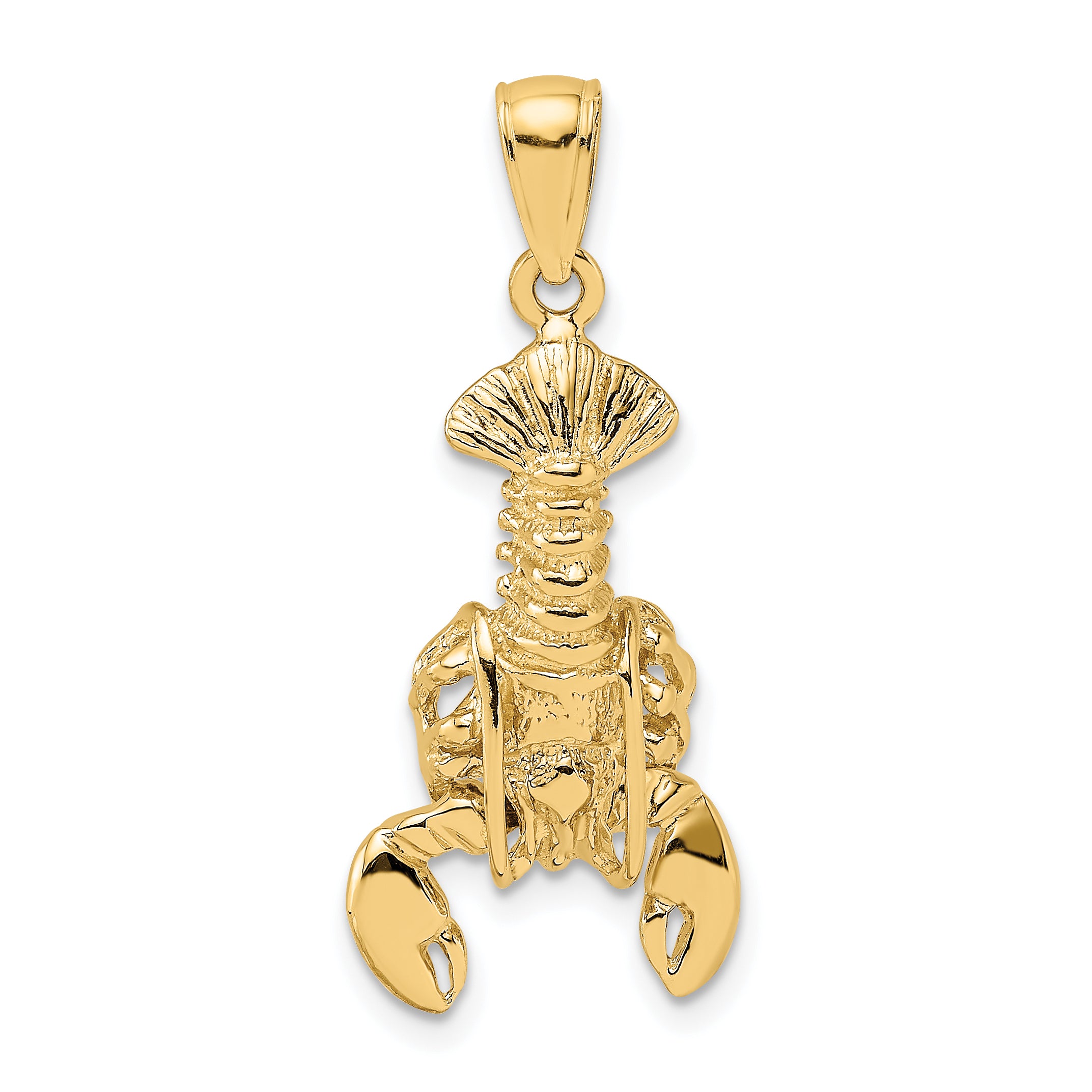 10K Moveable Lobster Charm Main image
