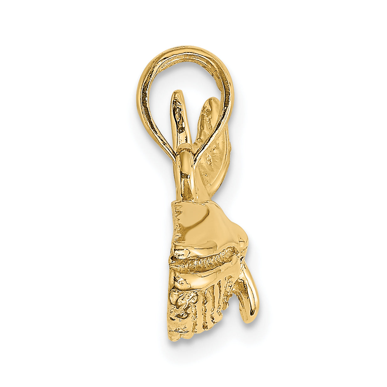 10K 2-D Humpback Whale Charm Secondary image