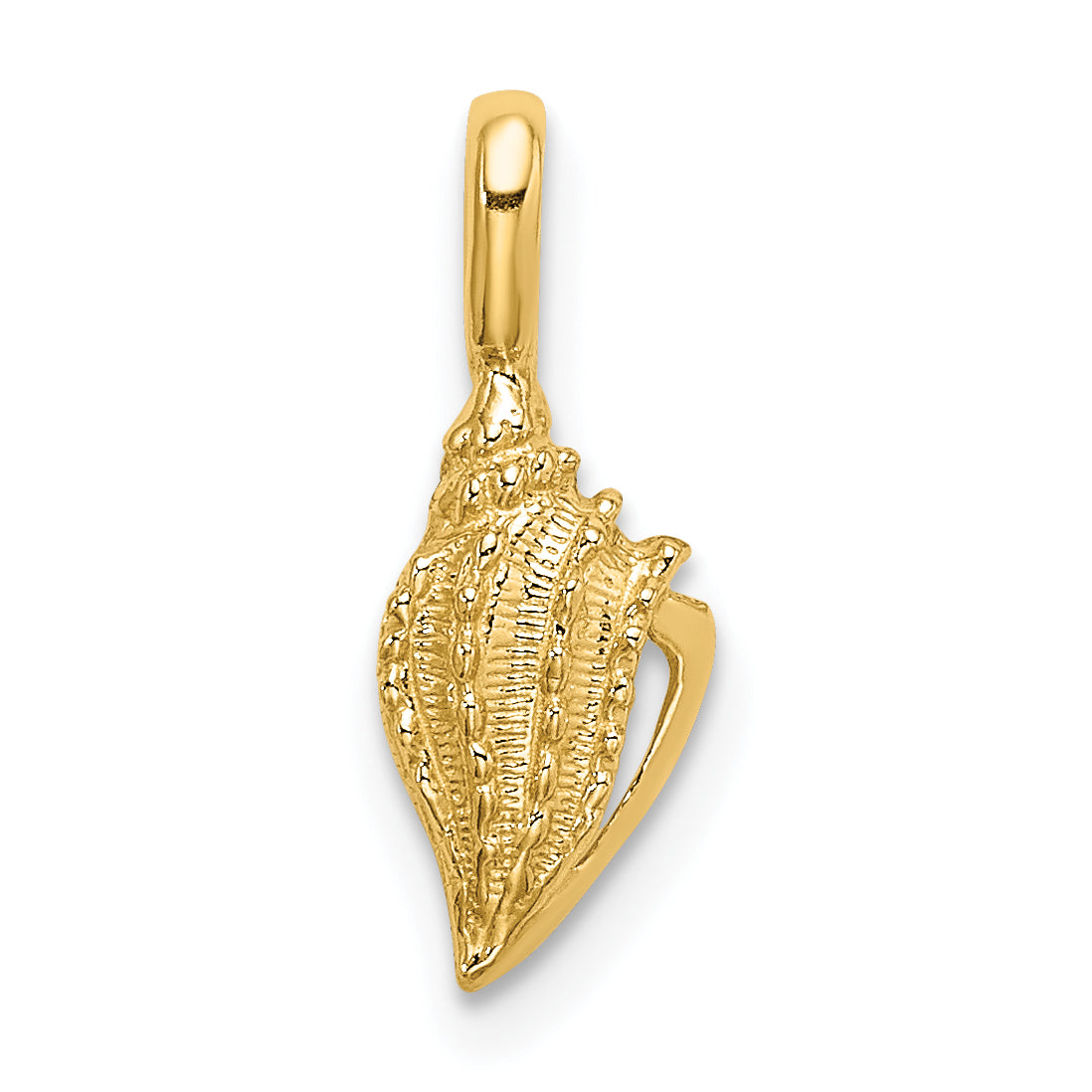 10K Mini Conch Shell Charm Main image