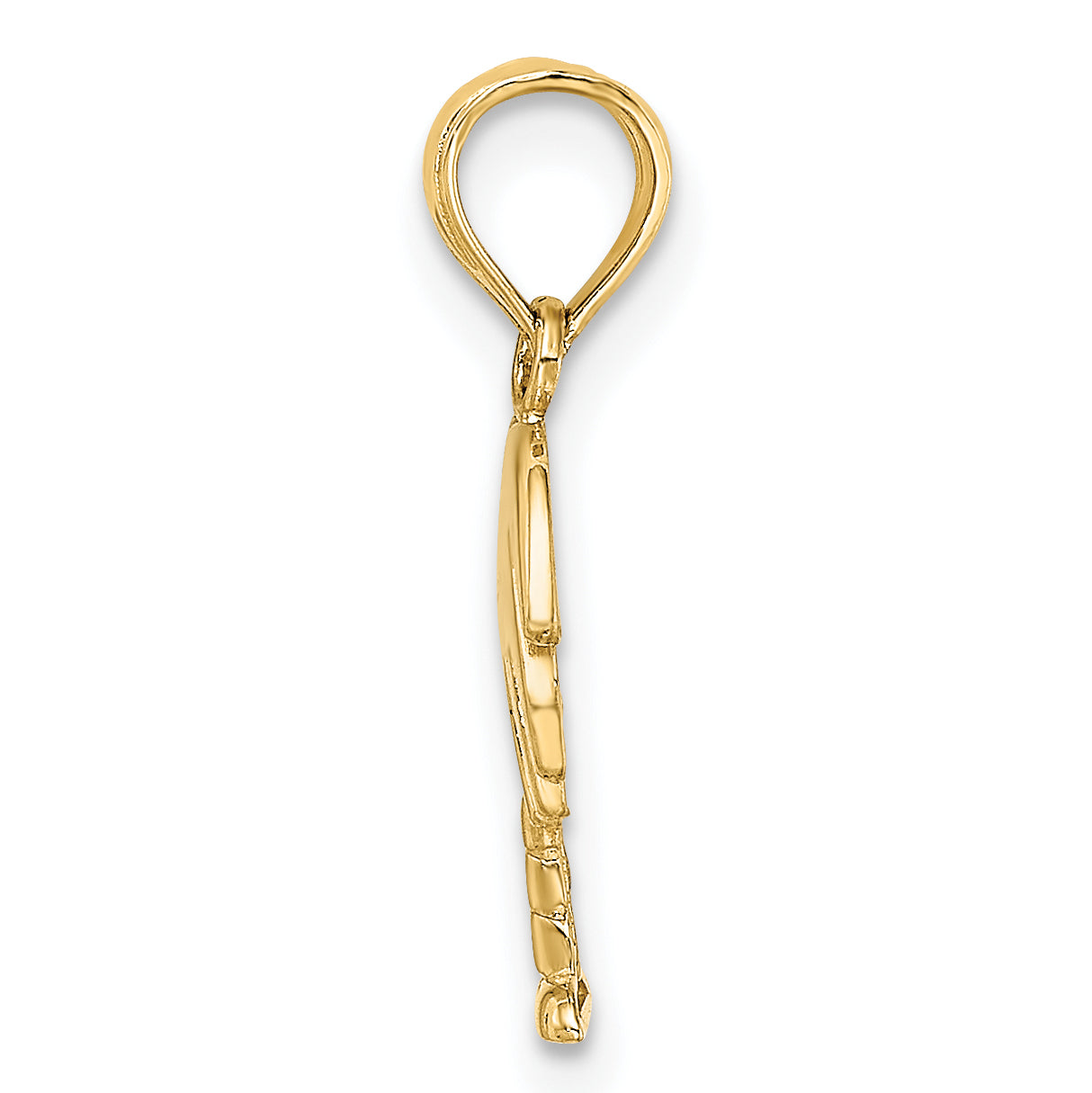 10K Charleston Palm Tree Charm Secondary image