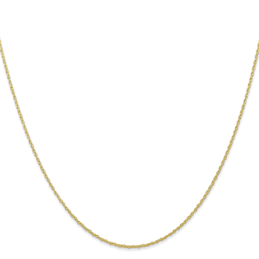 10k .7mm Carded Cable Rope Chain