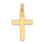 10K None D/C Block Cross  Charm - view 4