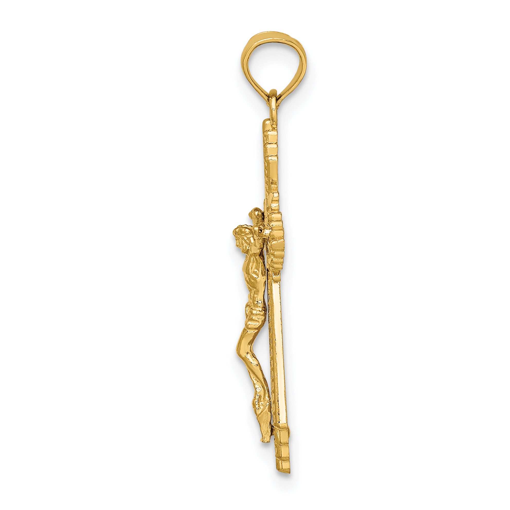 10K D/C Crucifix Charm Secondary image