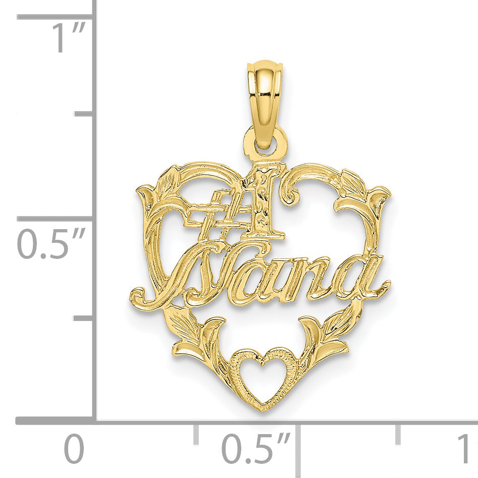 10K #1 NANA  in Heart Charm