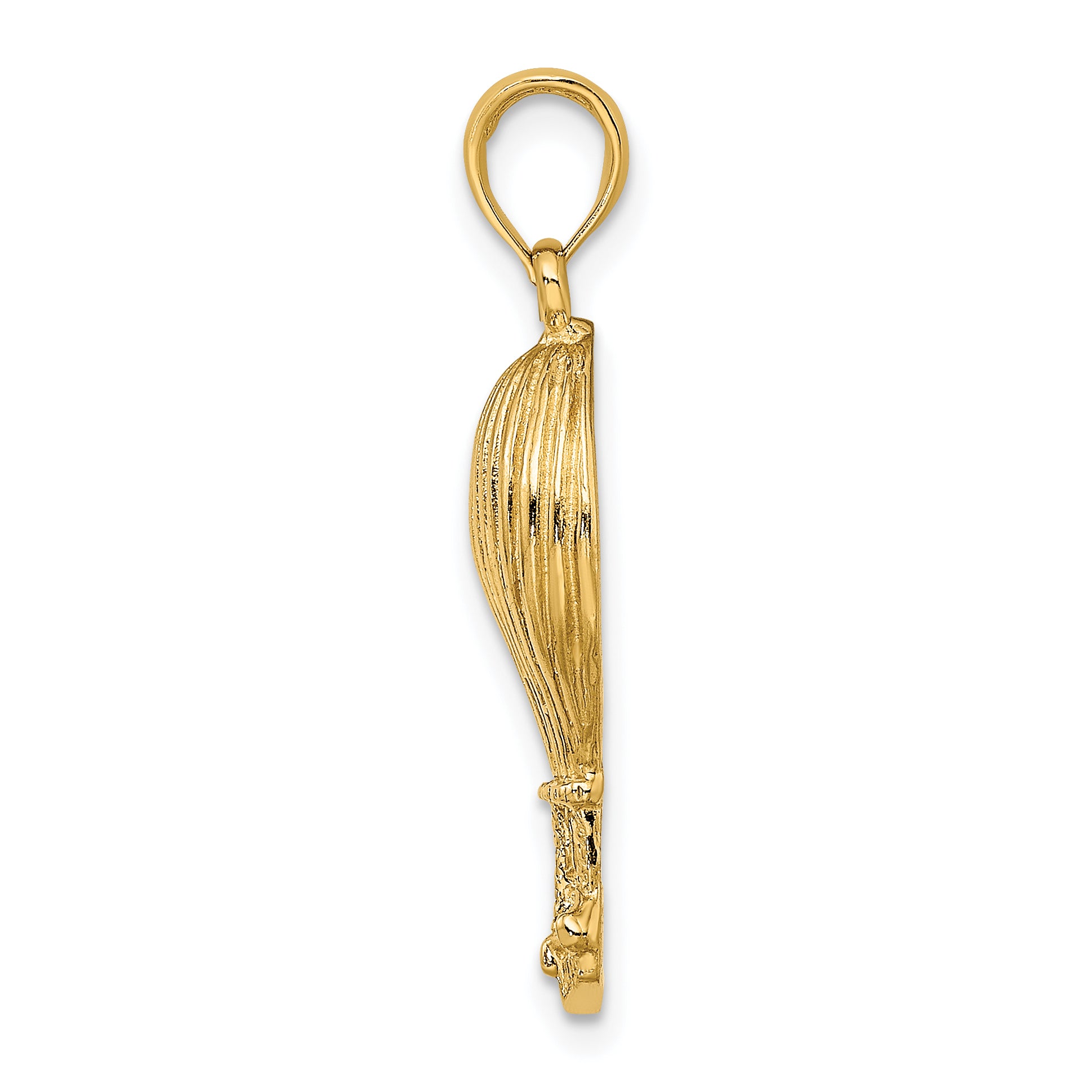 10K Polished Hot Air Ballon Charm Secondary image