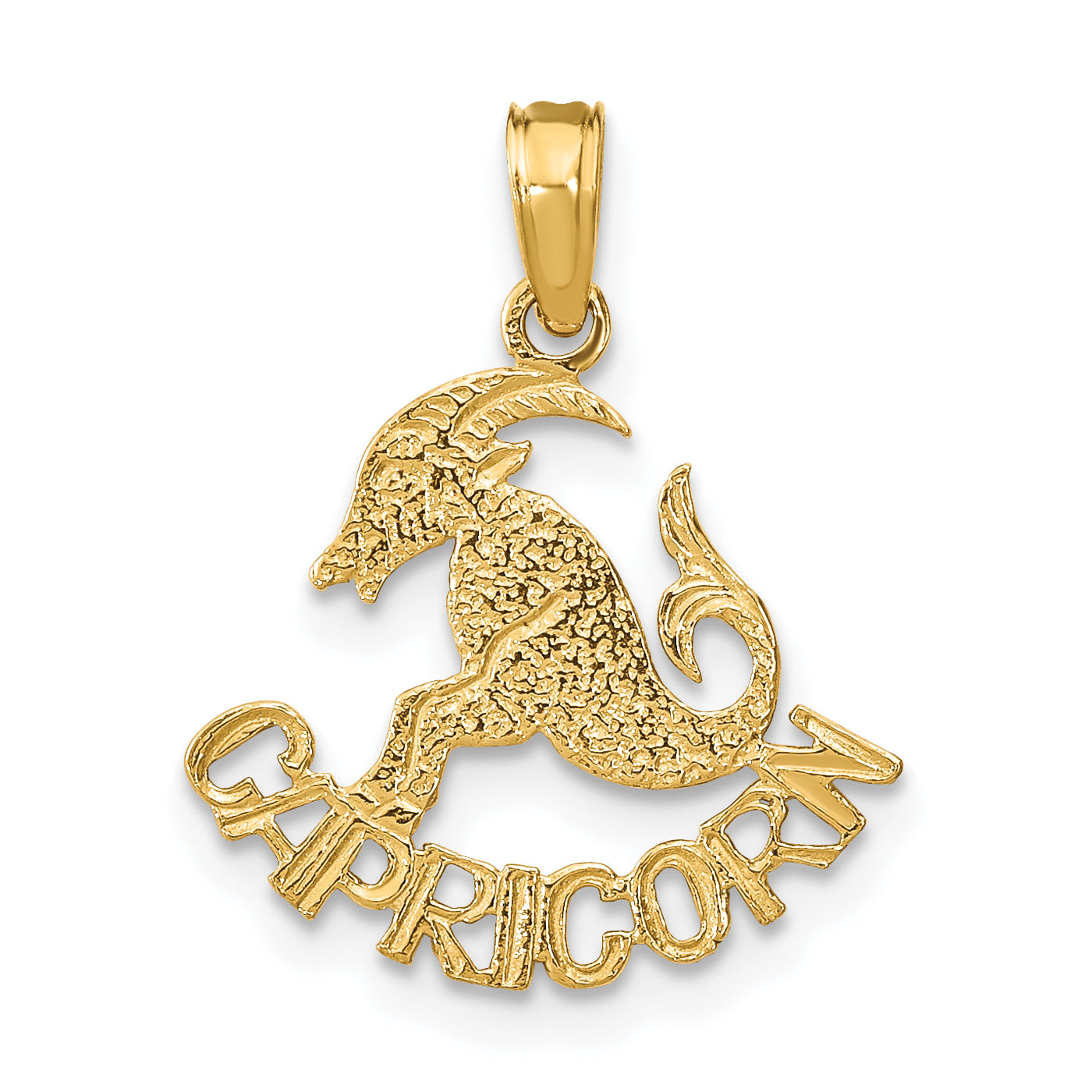 10K CAPRICORN Zodiac Charm Main image